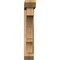 Ekena Millwork Balboa Slat Smooth Bracket w/ Offset Brace, Western Red Cedar, 5 1/2"W x 24"D x 32"H BKT0604X24X32BOA06SWR - alternate 3